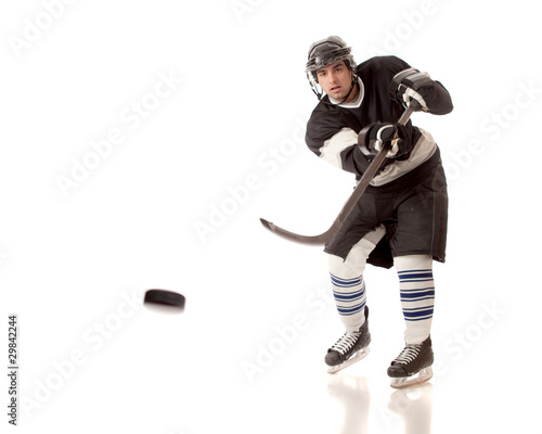 Canvas Print Hockey Player
