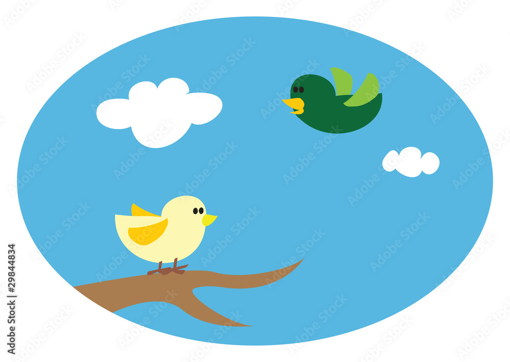 birds on a branch birds on a branch