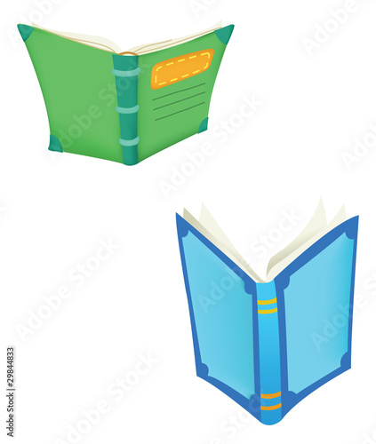 books open