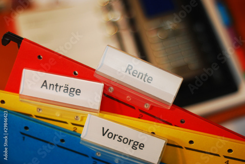 Rente Vorsorge Anträge