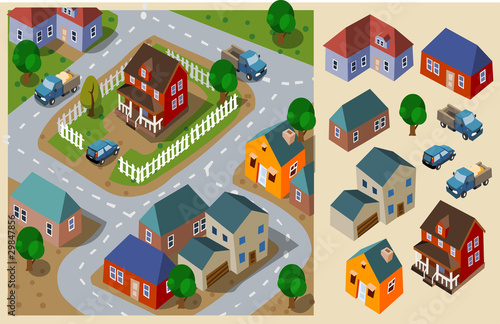 Neighborhood Isometric Vector