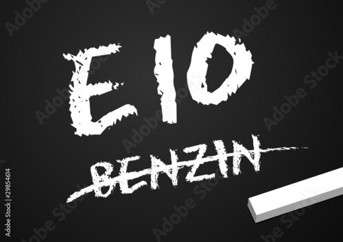 Tafel E10/Benzin