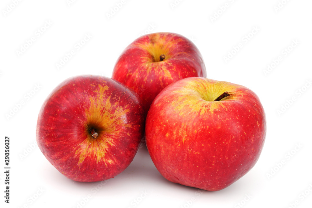 red apples