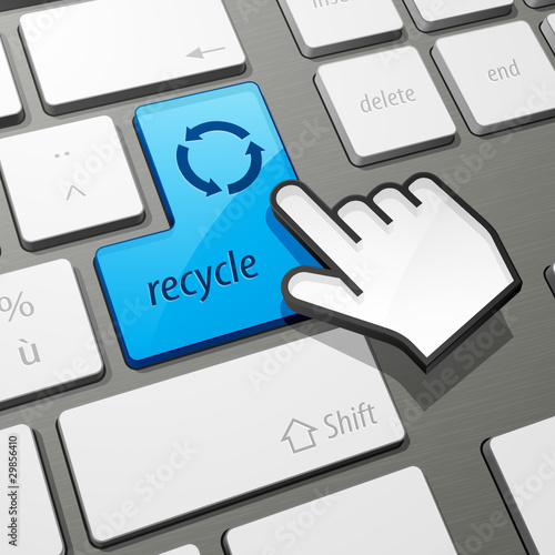 clavier recyclage