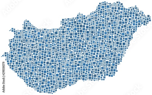 Hungary map