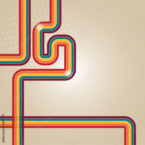 abstract retro lines background