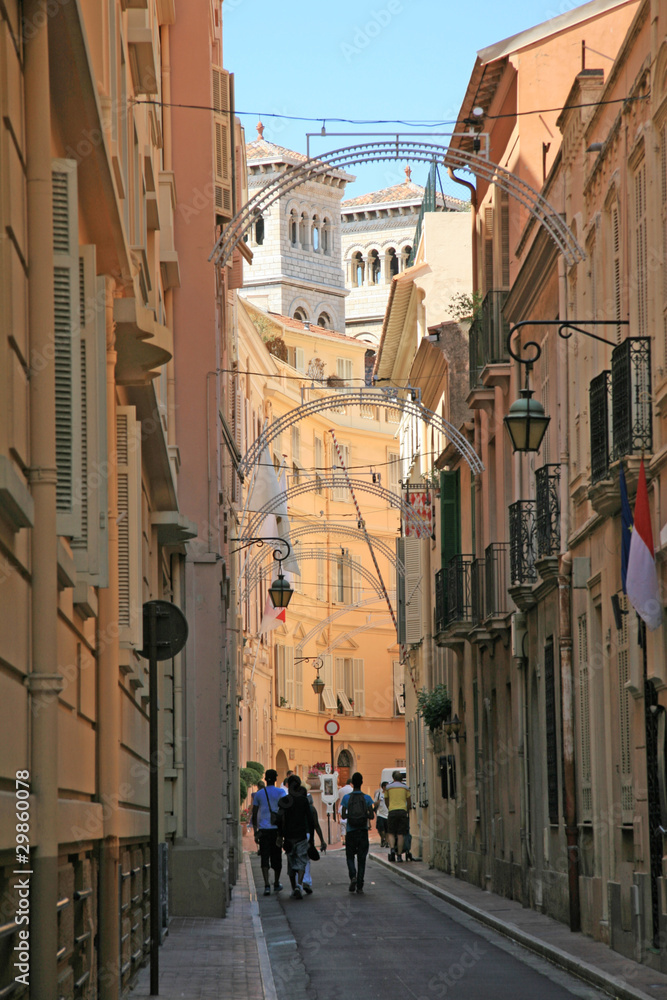 Street in Monaco Ville