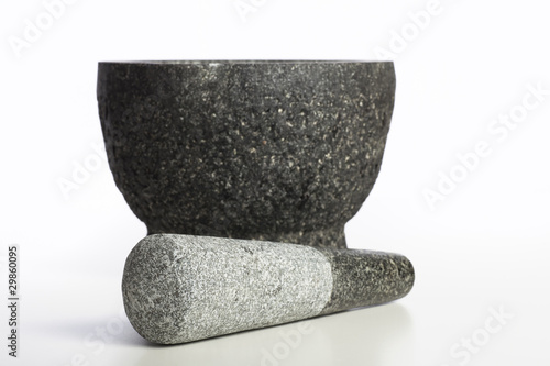 Принти на полотні Close-up Stone Mortar and Pestle