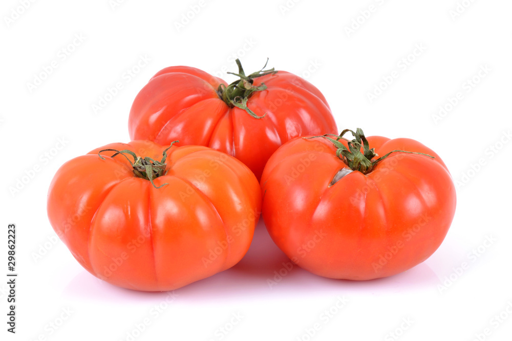 Tomates Coeur de Boeuf (Solanum lycopersicum L.) Tomates Coeur de Boeuf (Solanum lycopersicum L.)