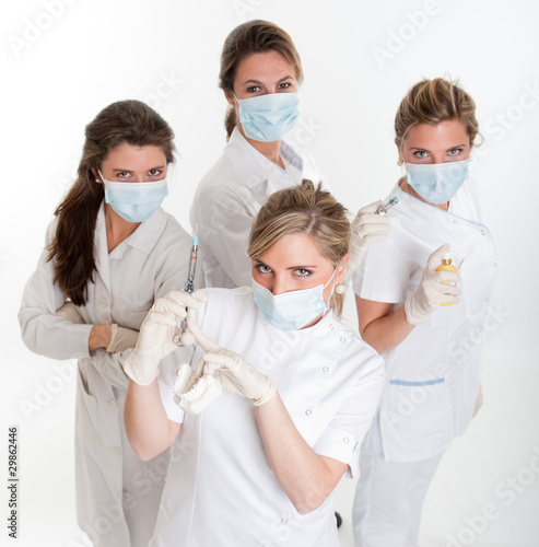 Dentists team