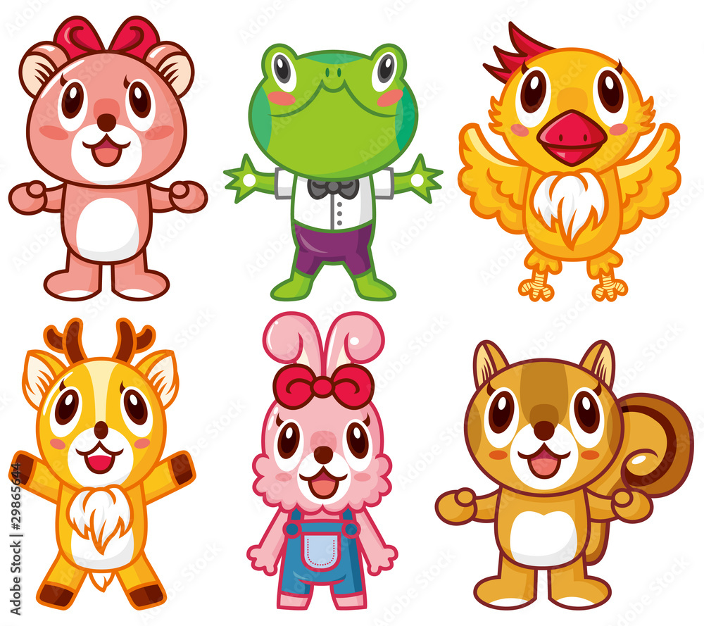 Obraz premium cartoon animal icon