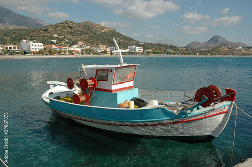 Fischerboot bei Plakias