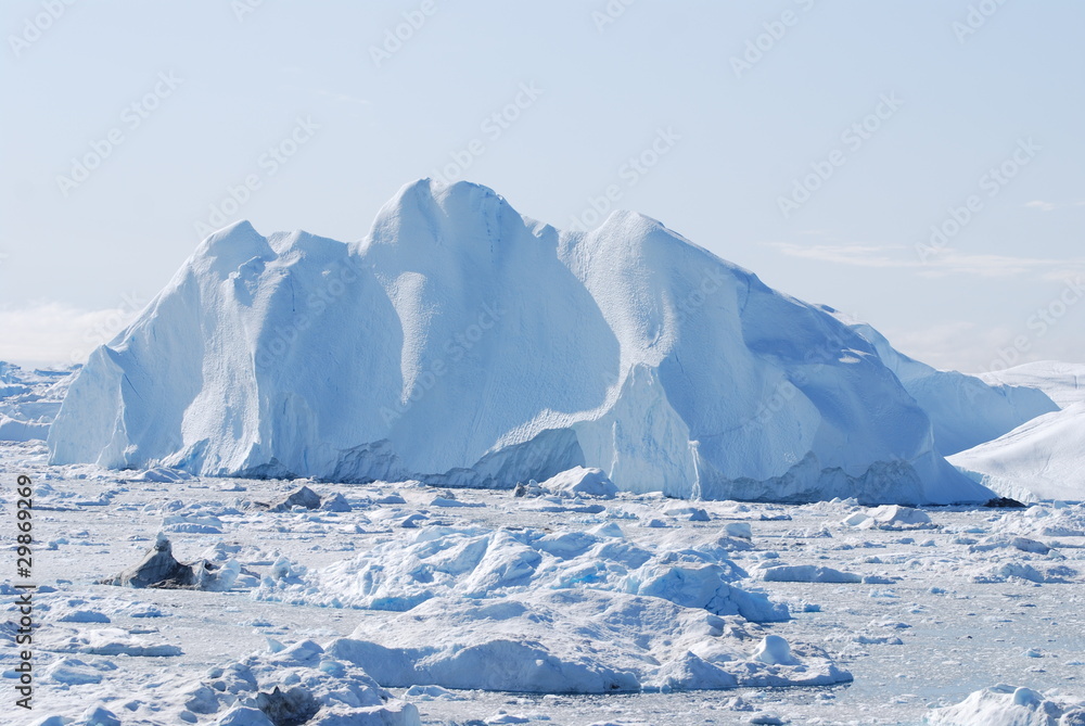 Fototapeta premium Mountain iceberg