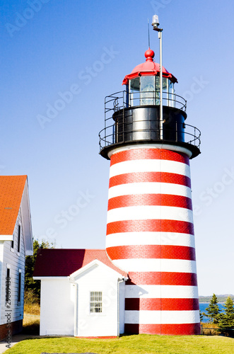 Wallpaper Mural West Quoddy Head Lighthouse, Maine, USA Torontodigital.ca