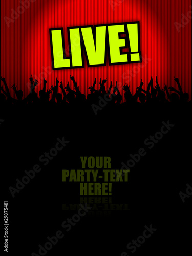vorhang v2 publikum live I