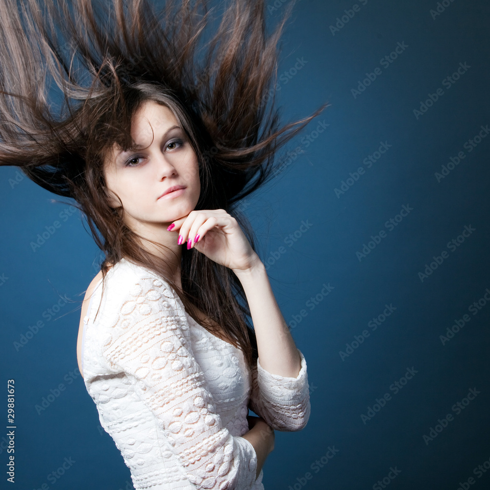 Fototapeta premium young beautiful girl