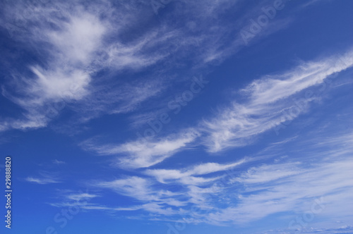 The sky.