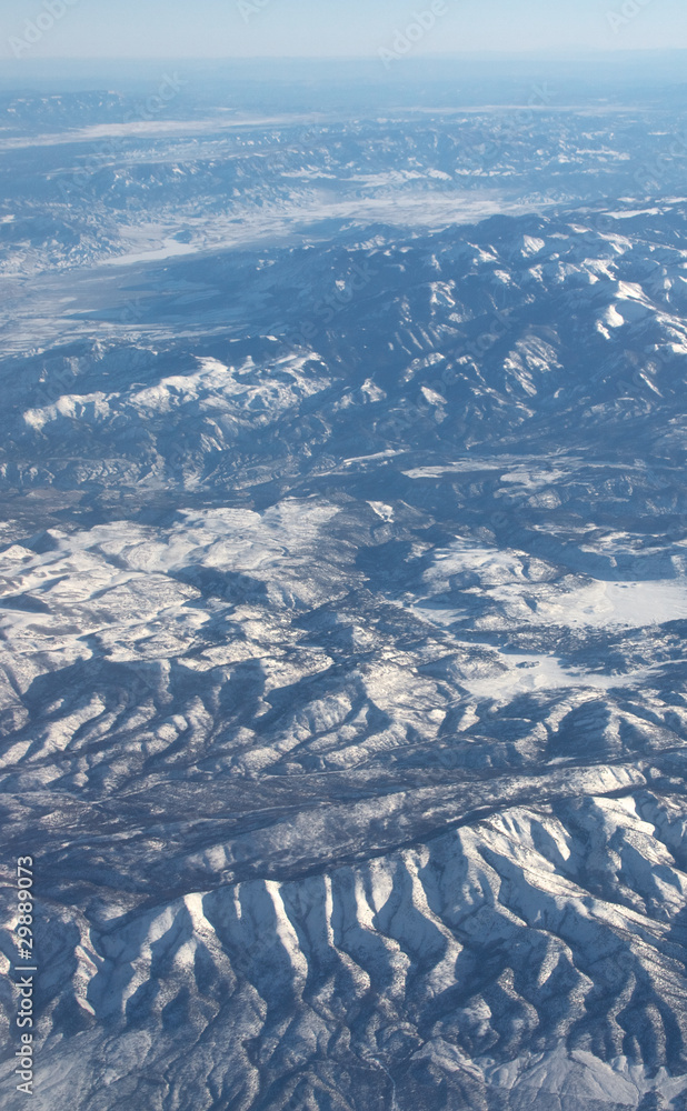 Fototapeta premium Aerial Mountains