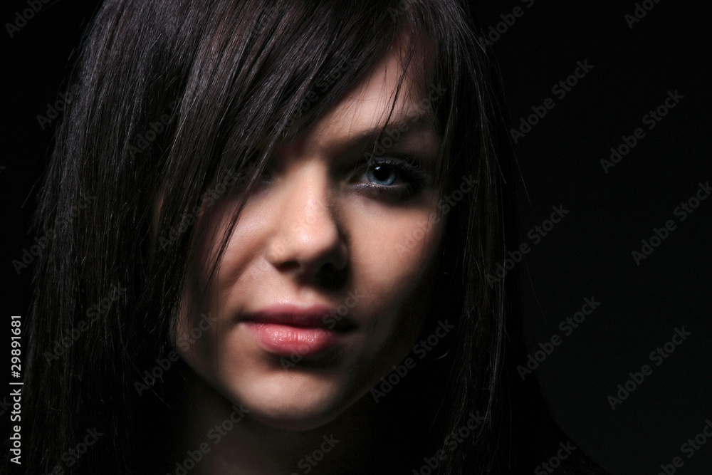 Fototapeta premium Attractive young fashion model