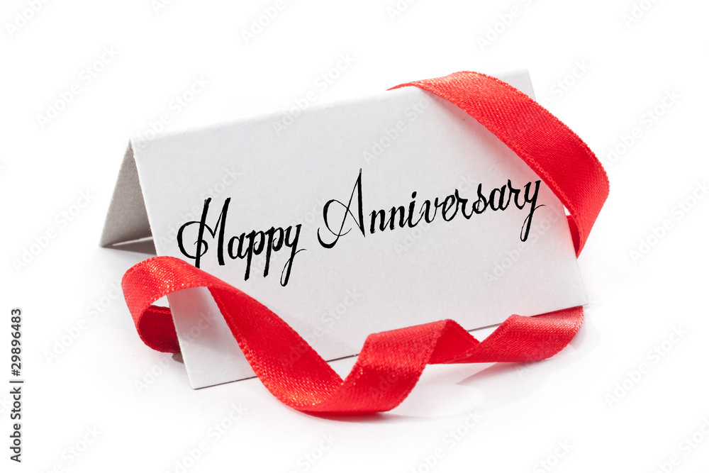 Happy anniversary Stock Photo | Adobe Stock