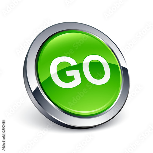 icône bouton internet Go