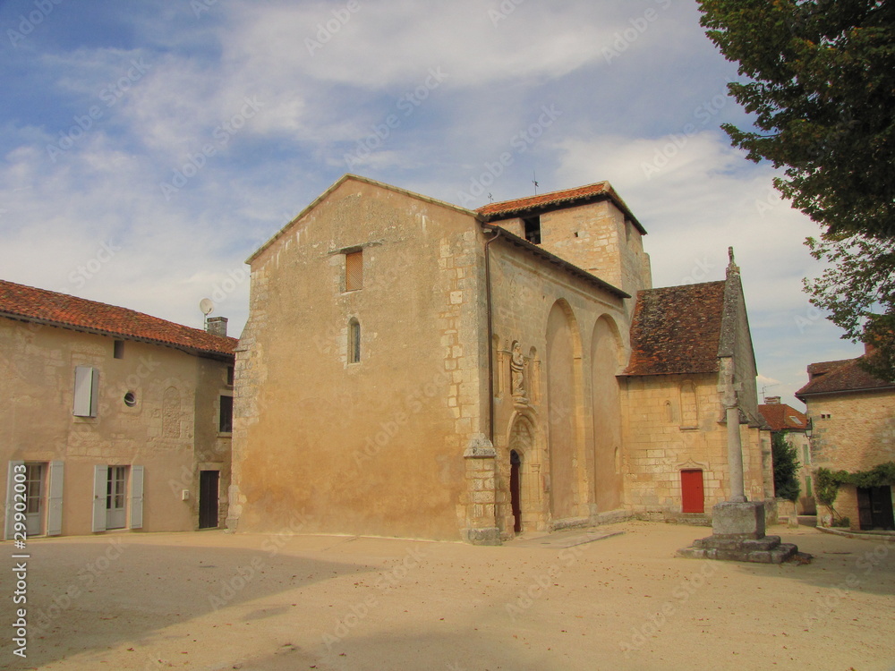 Village de la Chapelle Faucher ; Charente, Périgord Vert
