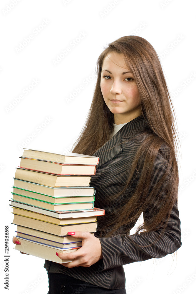 The young beautiful librarian The young beautiful librarian