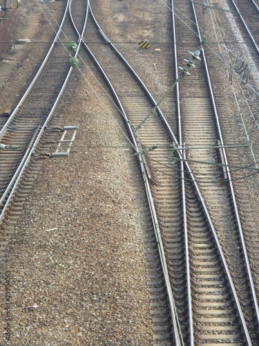 Gleise, Weichen, Bahn