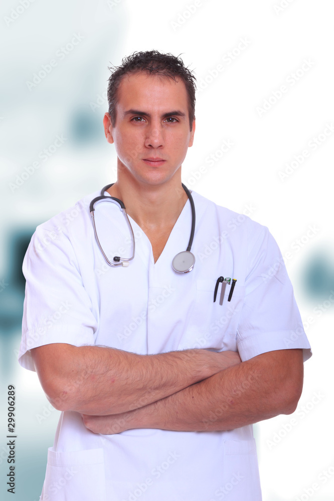 Handsome male doctor Handsome male doctor