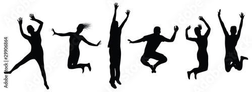 people jumping
