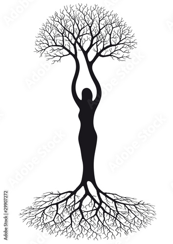 donna albero