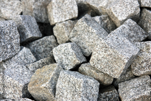 Pflastersteinhaufen Ausschnitt 2