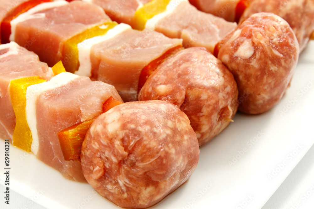 Spiedini di carne Spiedini di carne