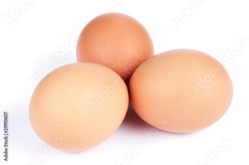 three eggs