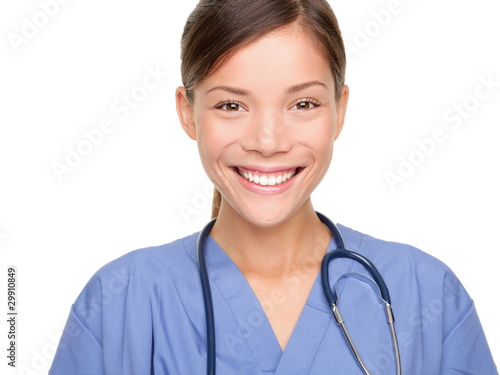 Medical nurse woman portrait