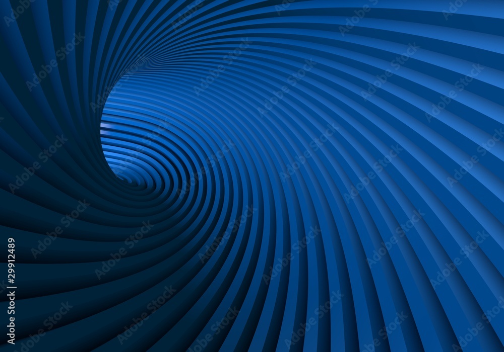 Obraz premium blue helix