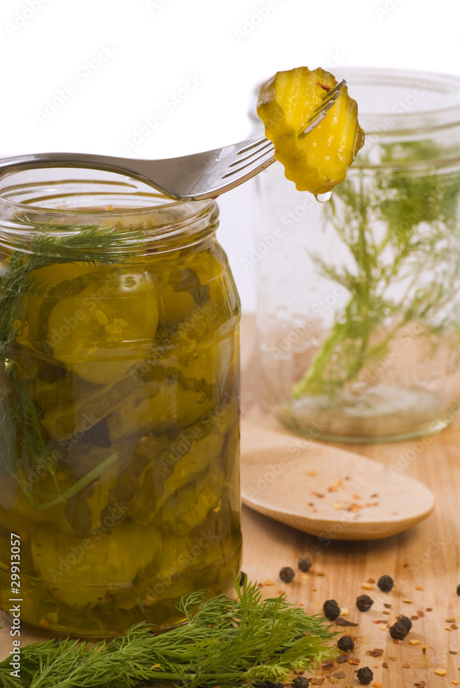 Homemade pickles