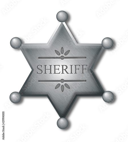 Sheriff badge
