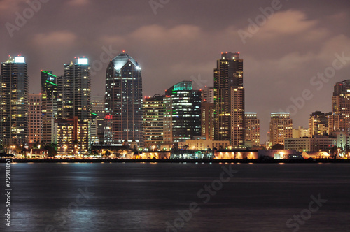 Towers along the waterfront