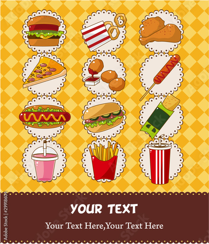 fast food card