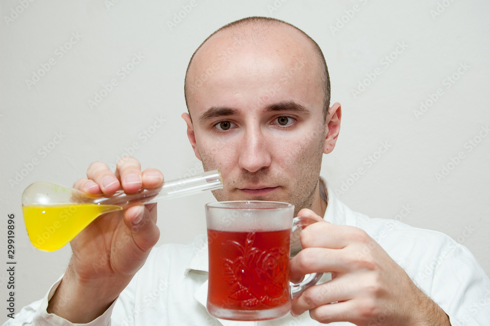 male scientist put additeves in food male scientist put additeves in food