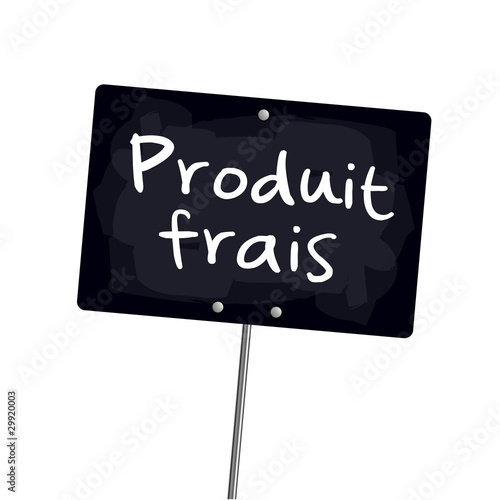Ardoise "Produit frais"