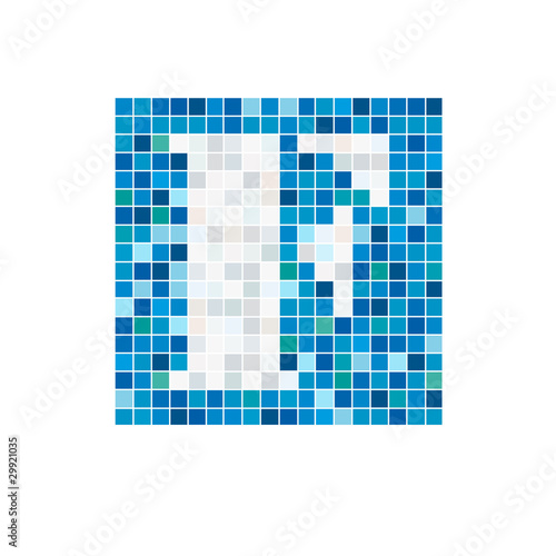 Logo letter F, spa # Vector