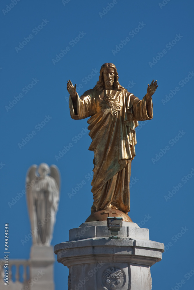 Jesus-Statue in Fatima, Portugal