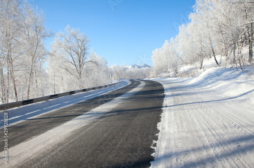 Winter road