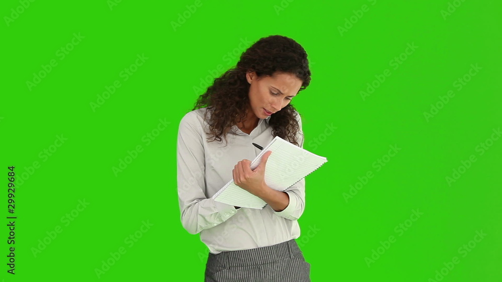 African woman taking notes African woman taking notes