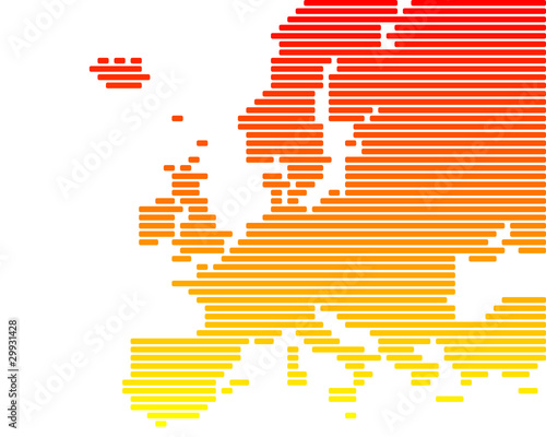 Karte von Europa