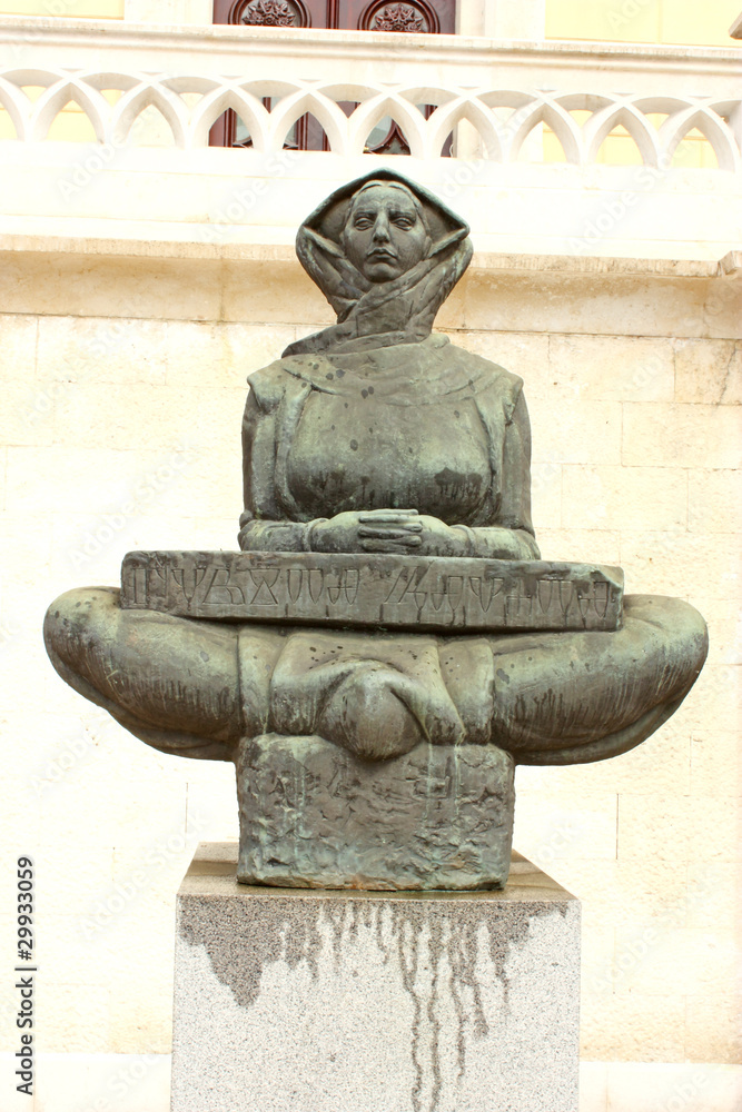 History of the Croats sculpture