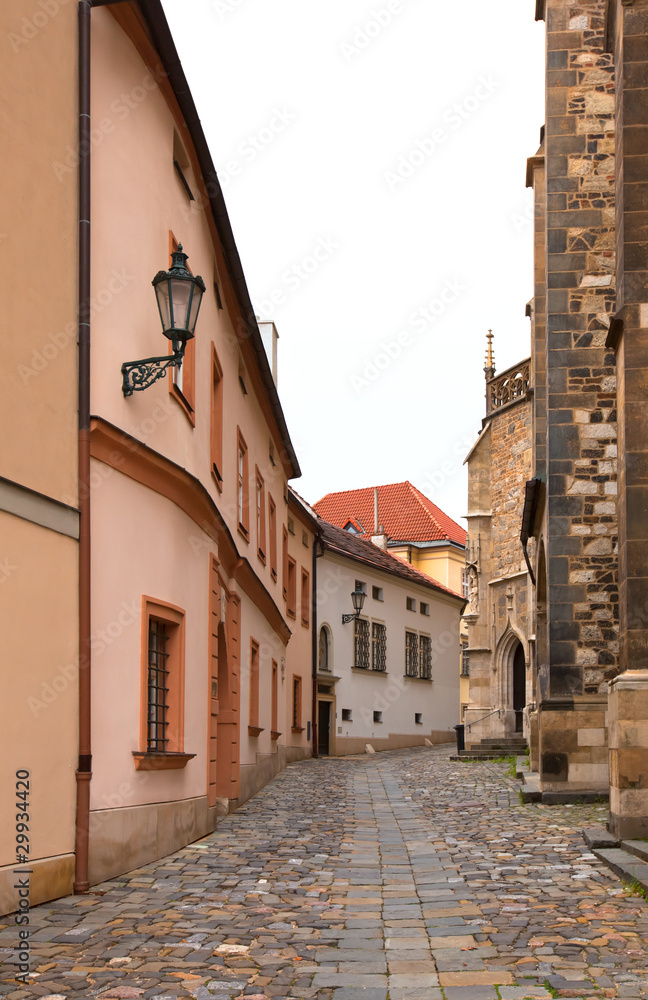old street Brno