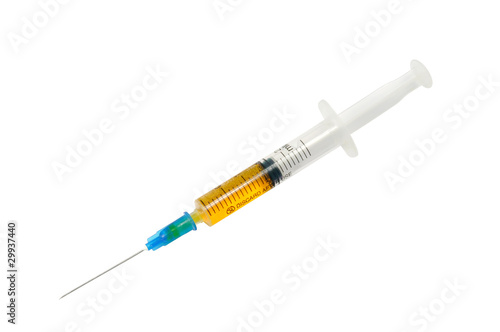 One single use syringe